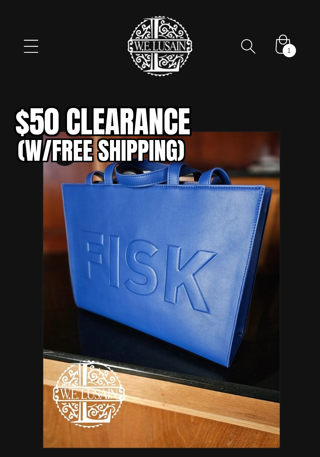 Fisk Tote Bag