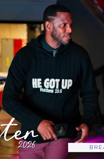 He Got Up Hoodie