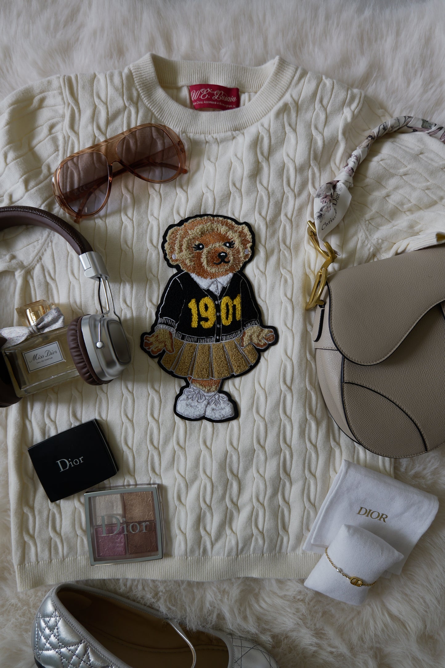 Grambling Bear Cable S/S