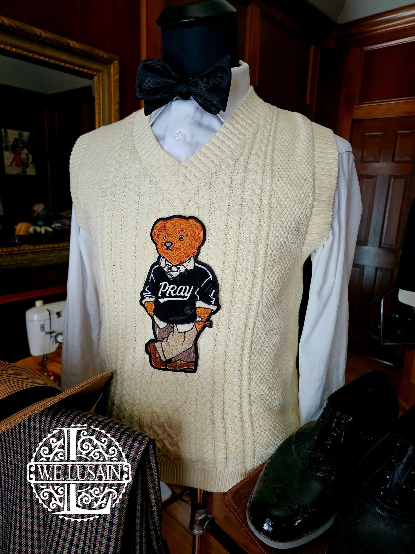 Cable Vest (2 Colors/6 Designs)
