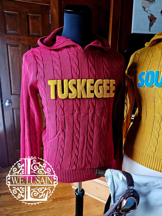 Tuskegee Cable Hoodie (Unisex)