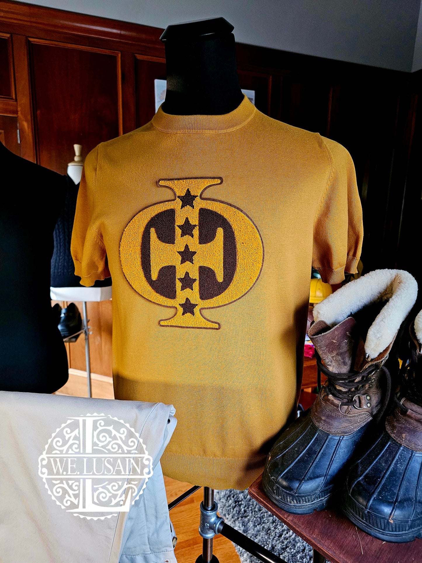 Gold Knit Tee (3 Designs)