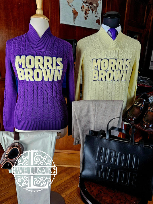 Morris Brown Vneck (Unisex)