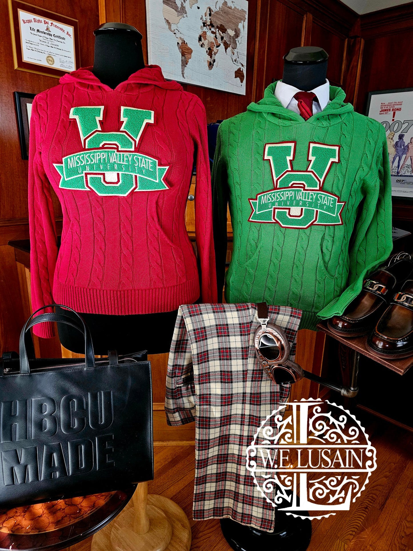 MVSU Cable Hoodie (Unisex)