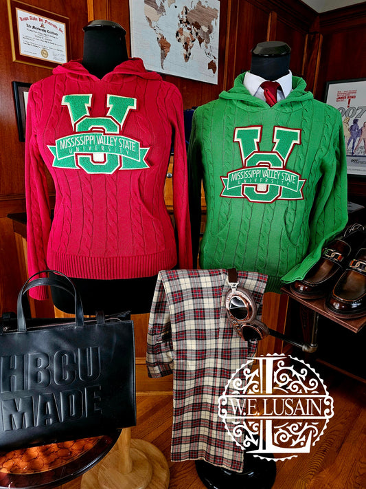 MVSU Cable Hoodie (Unisex)