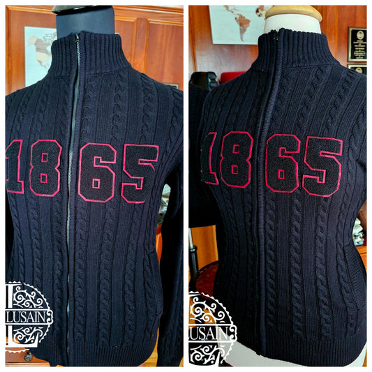 1865 Full Zip Cardigan (Unisex)