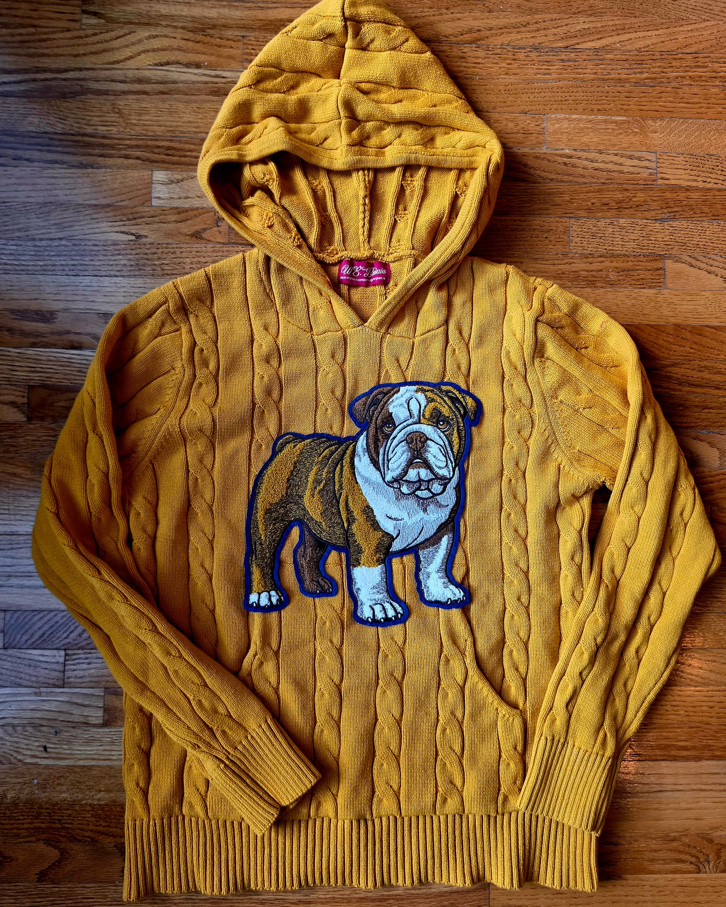 Bulldog Hoodie (Gold)