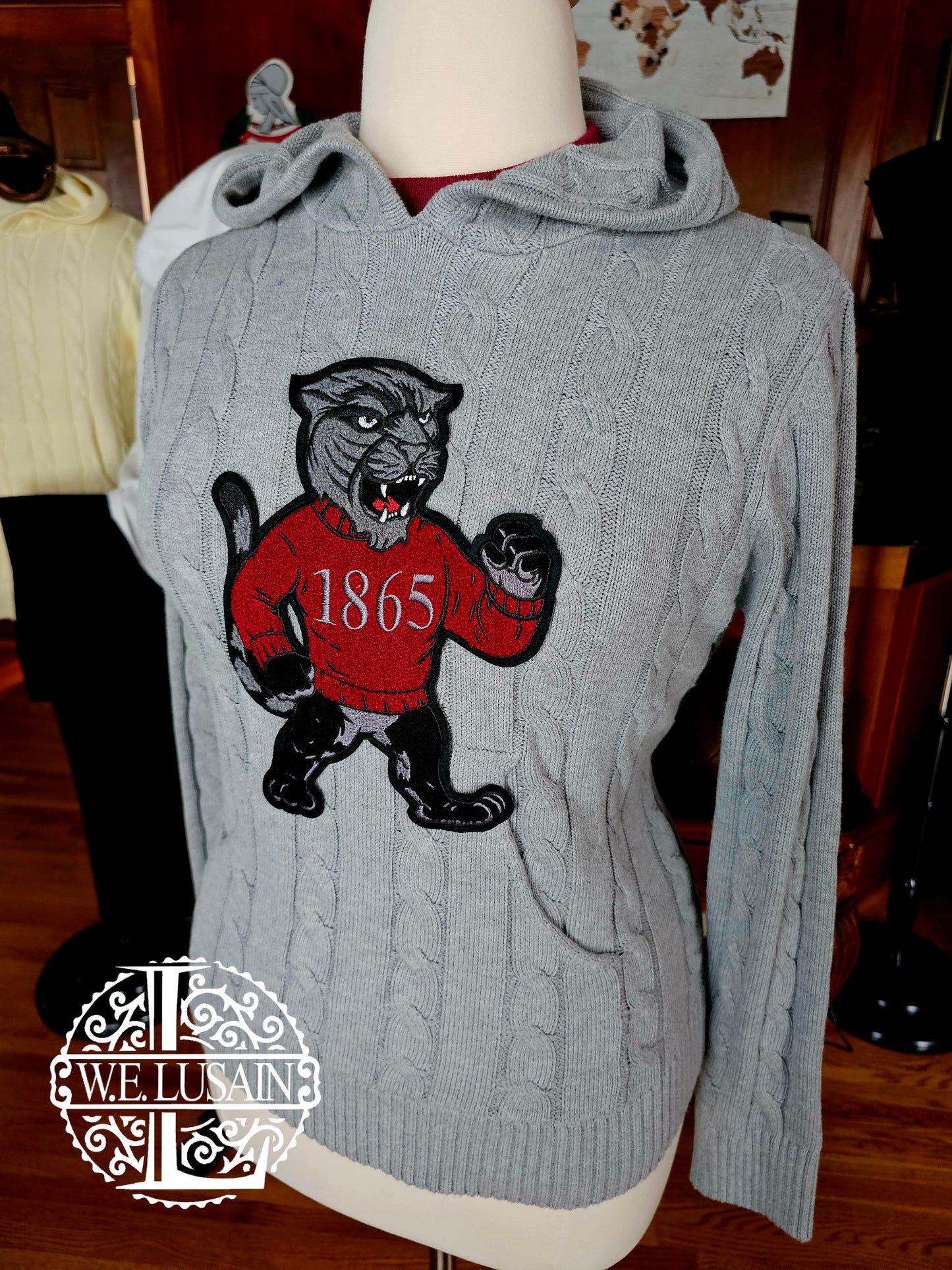Panther Cable Hoodie (Unisex)