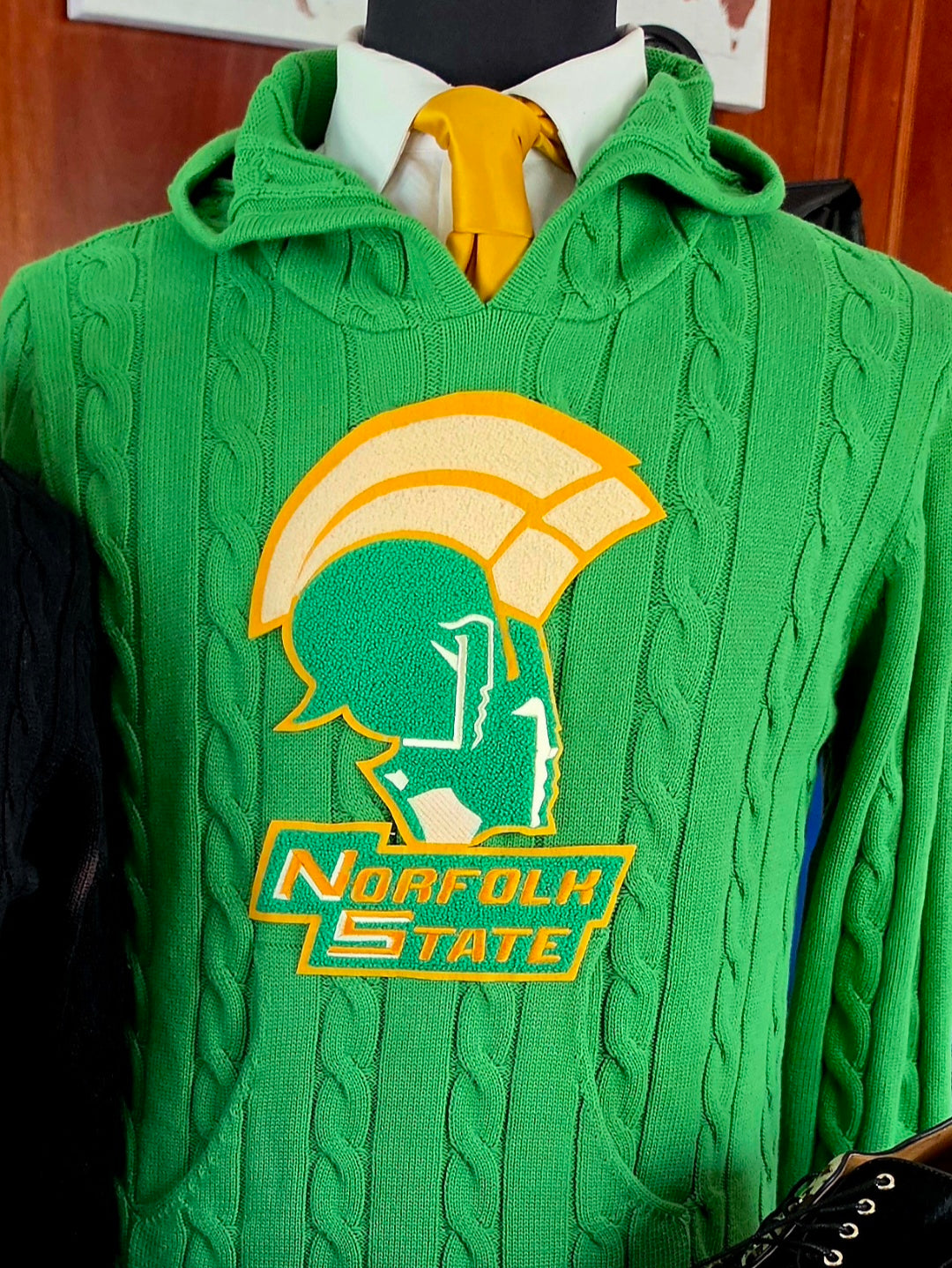 NSU Hoodie (Green or Black)