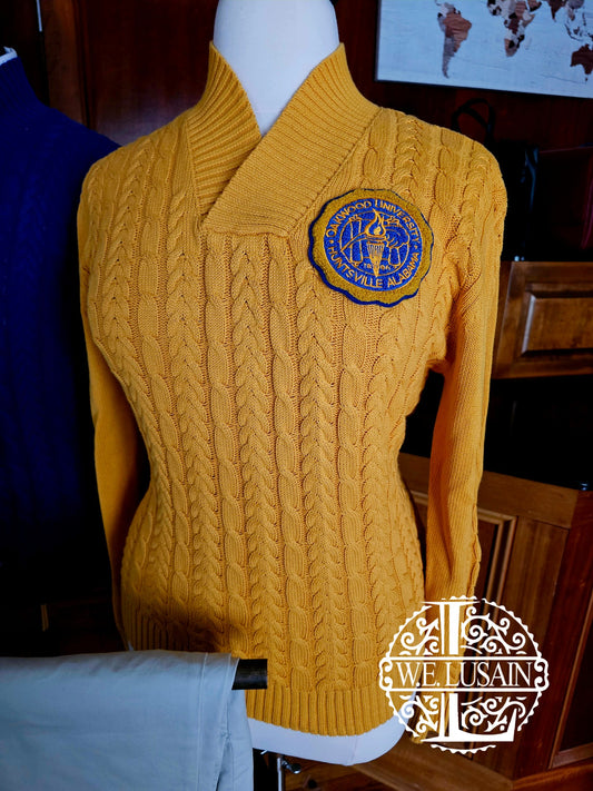 Oakwood Cable Vneck (Unisex - 2 Colors)