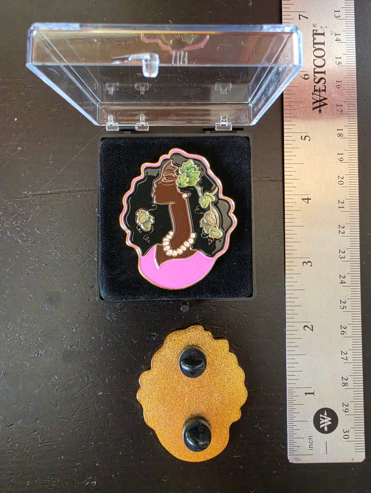 2" Pretty Lapel Pin