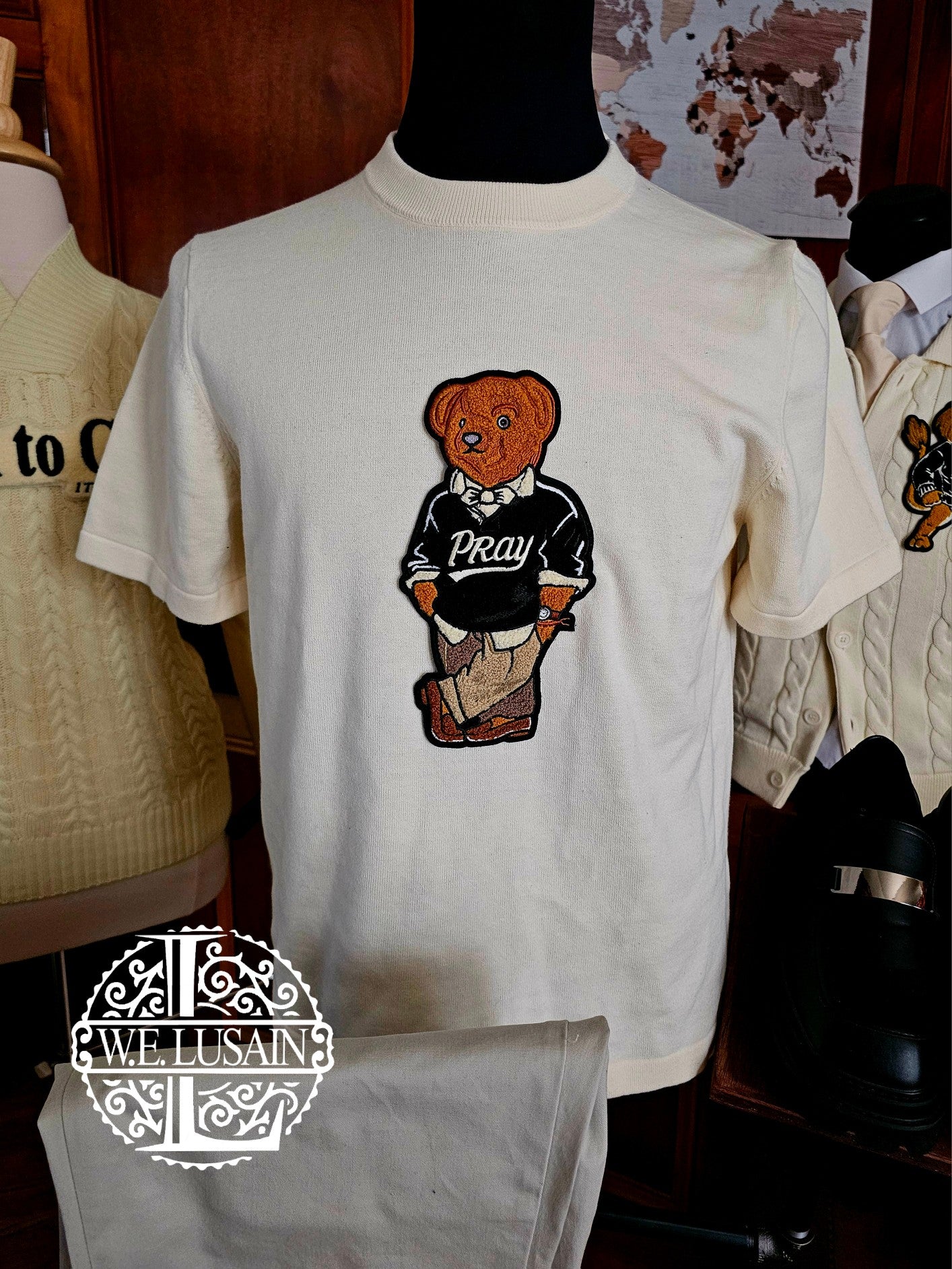 Prayer Bear (Hoodie or Tshirt)