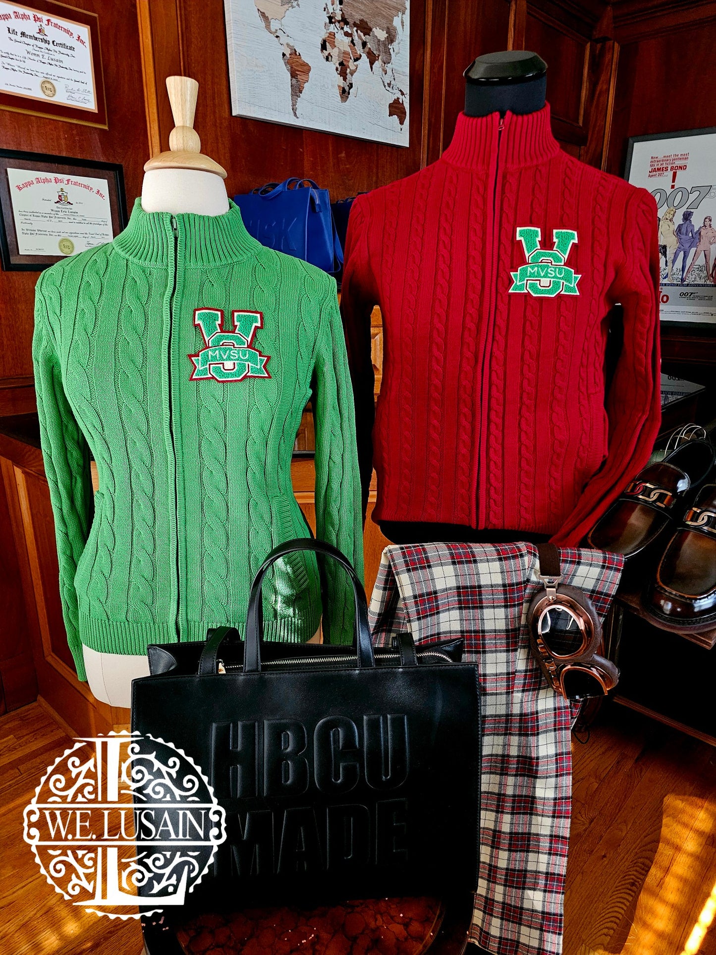 MVSU Full Zip (2 Color Options)