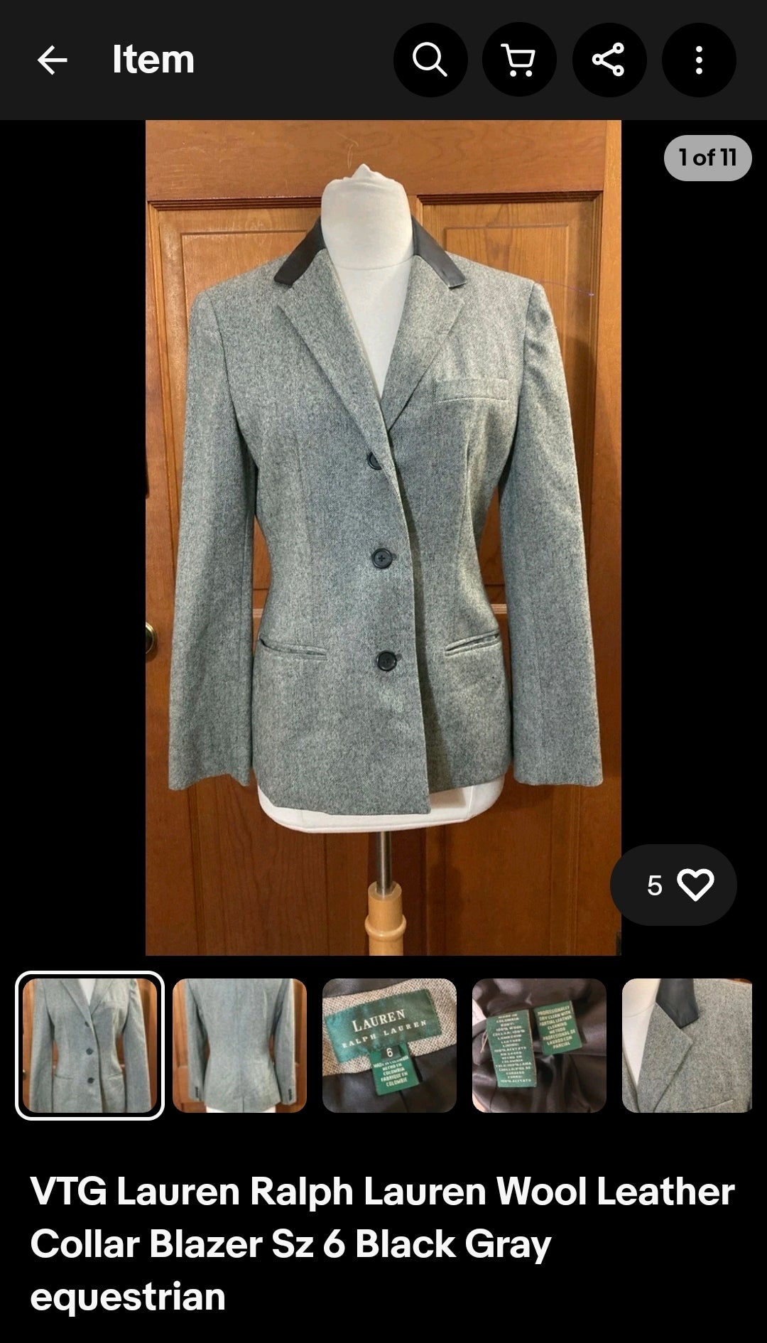 $795 - Patchwork Blazer (Men's or Women's)