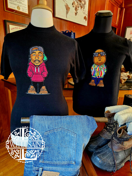 Biggie or Pac Knit Tee (Unisex)