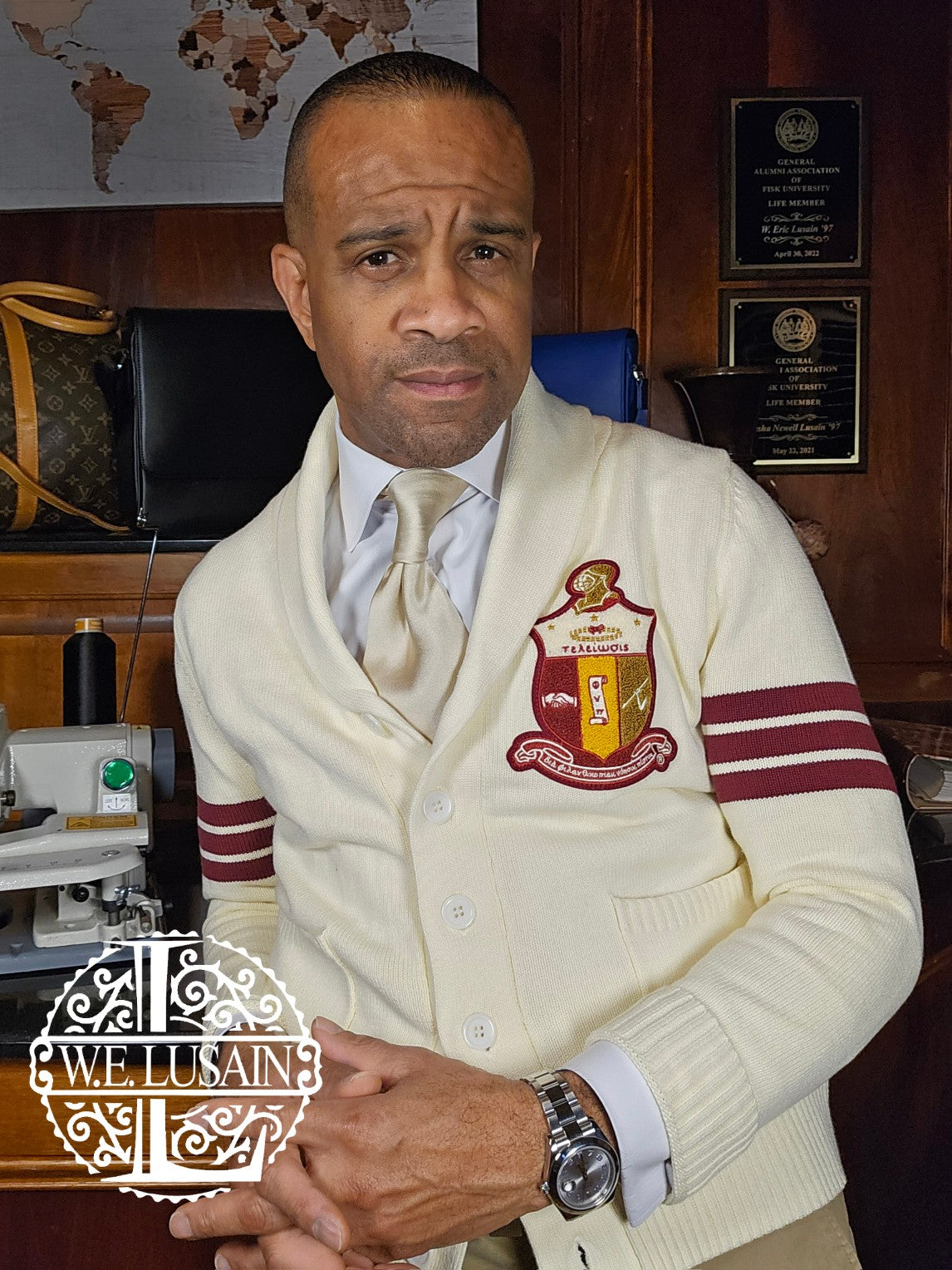 Kream Kardigan (Front Only)