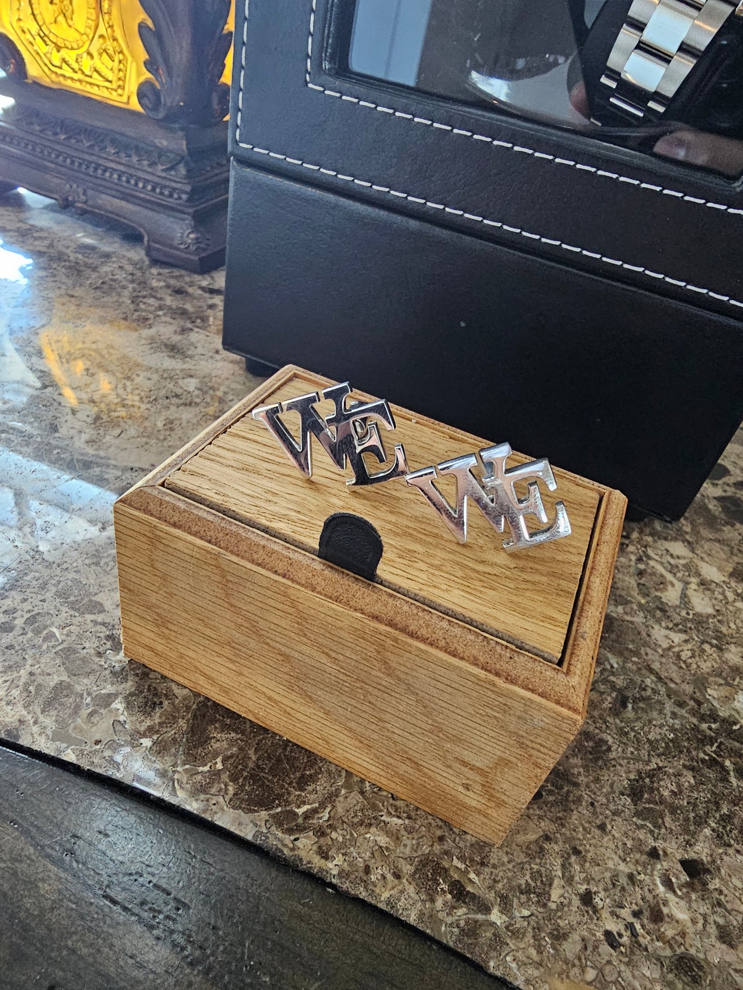 Custom Monogrammed Cufflinks