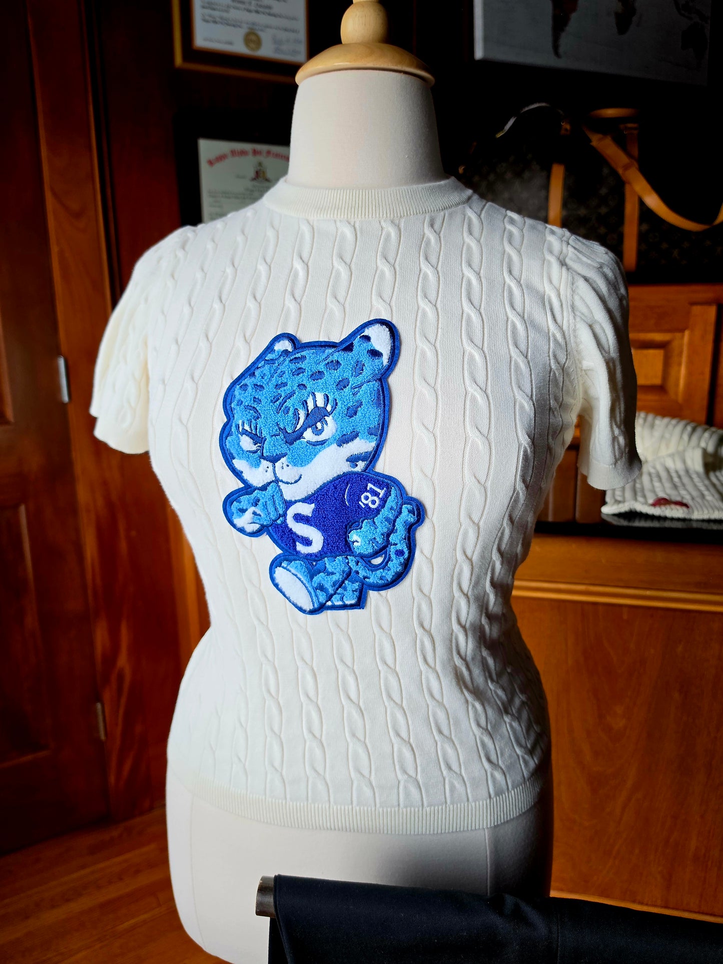 Spelman Pretty Bear Cable S/S