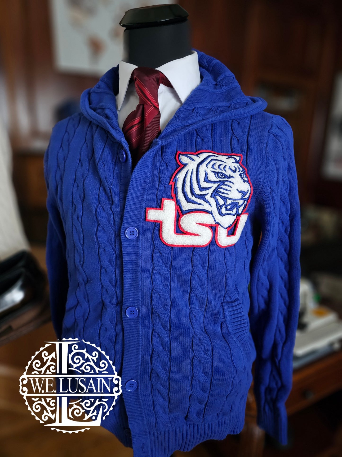 TSU Hooded Cardigan (Unisex)