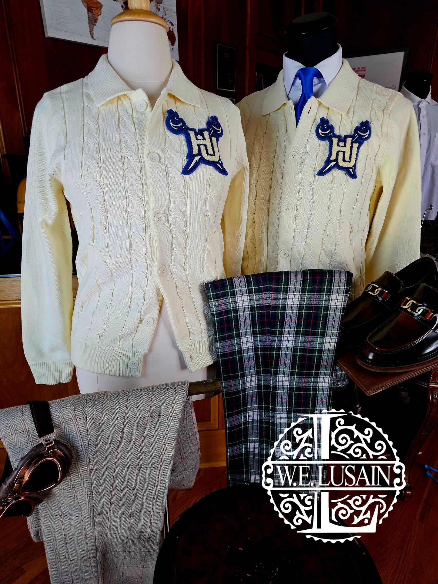 Hampton Cream Cardigan (Unisex)