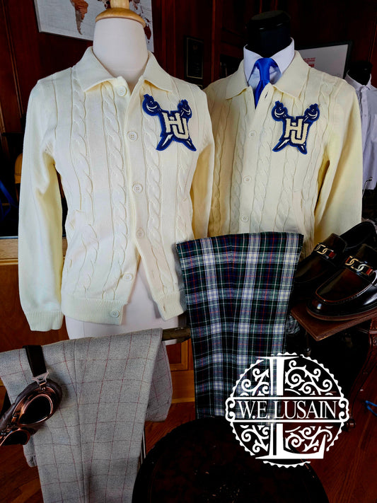 Hampton Cream Cardigan (Unisex)