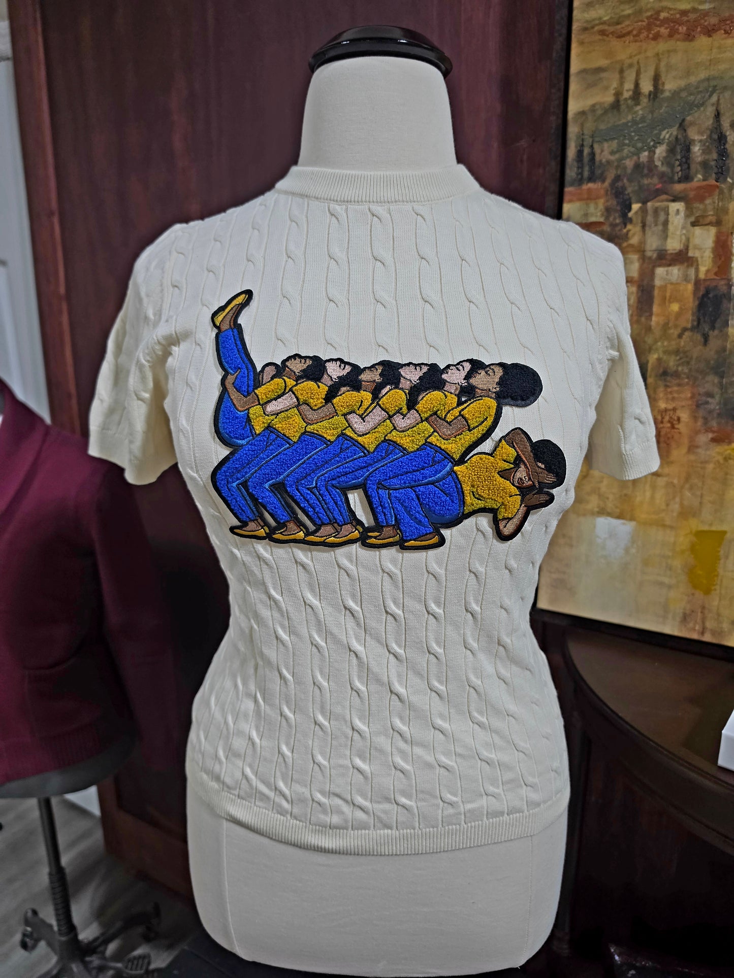 The Lean Cable Knit Tee