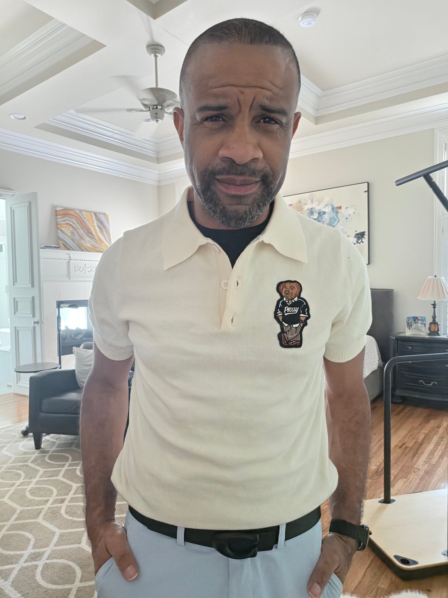 Pray Bear Polo (2 Colors)