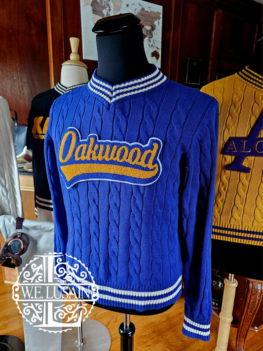 Oakwood Cable Vneck