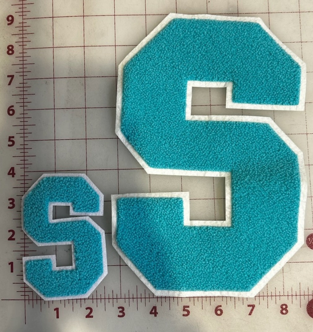 Blue S Patch Set