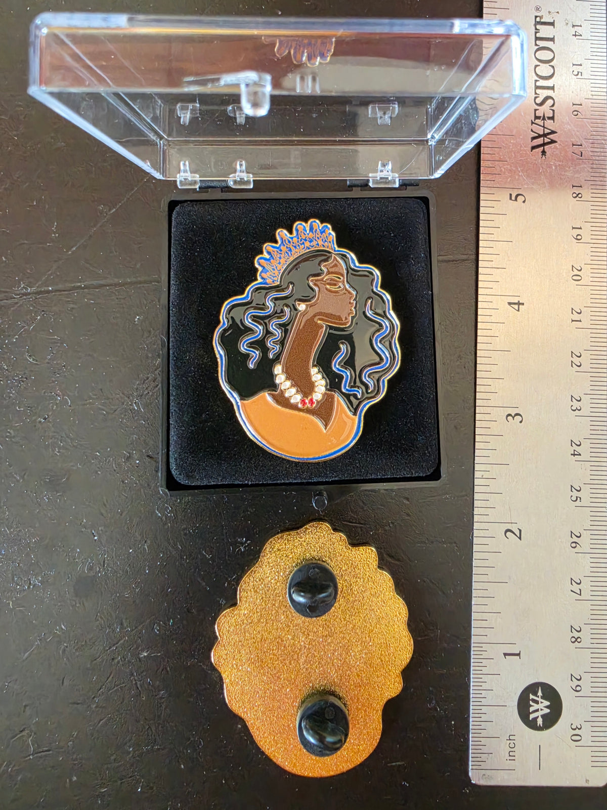 2" Rhoyal Lapel Pin