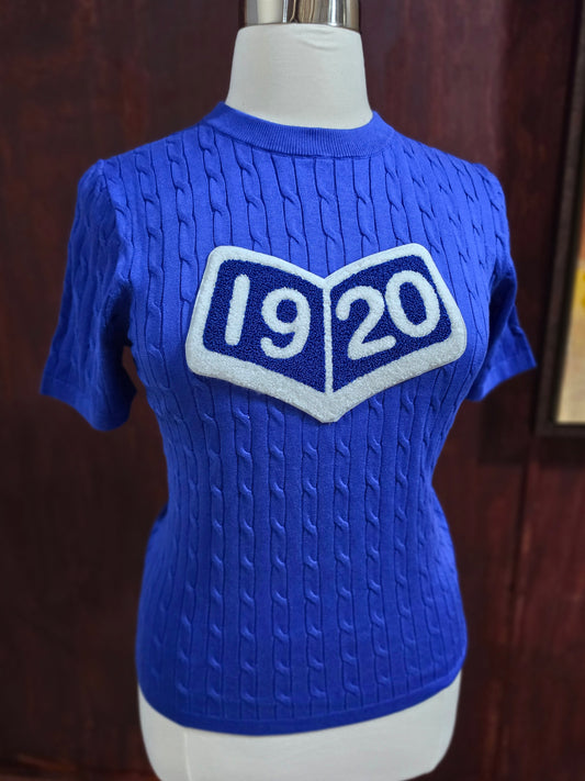 Zeta Cable Knit Crew (1920)