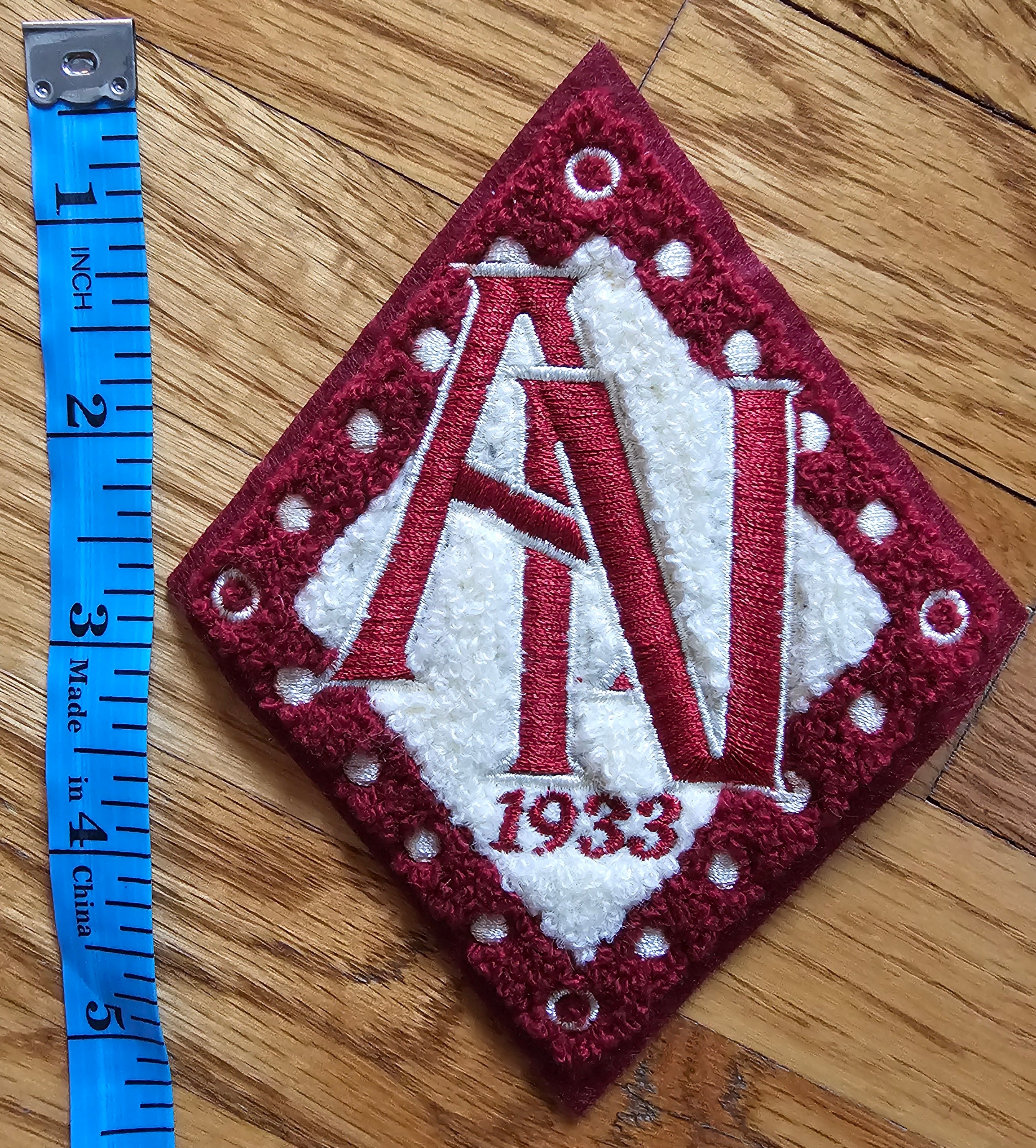Alpha Nu Left Chest Patch – W.E. Lusain
