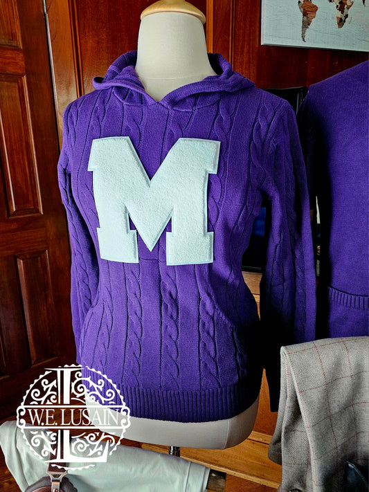 M Cable Hoodie (Unisex)