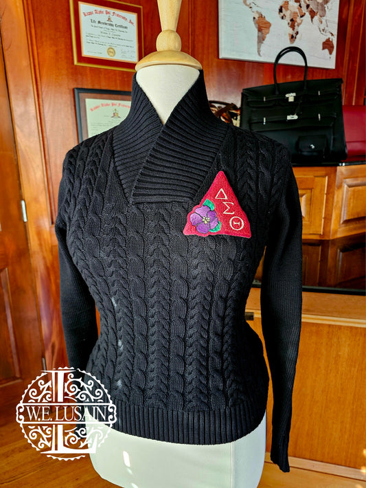 Delta Cable Vneck (2 Colors)