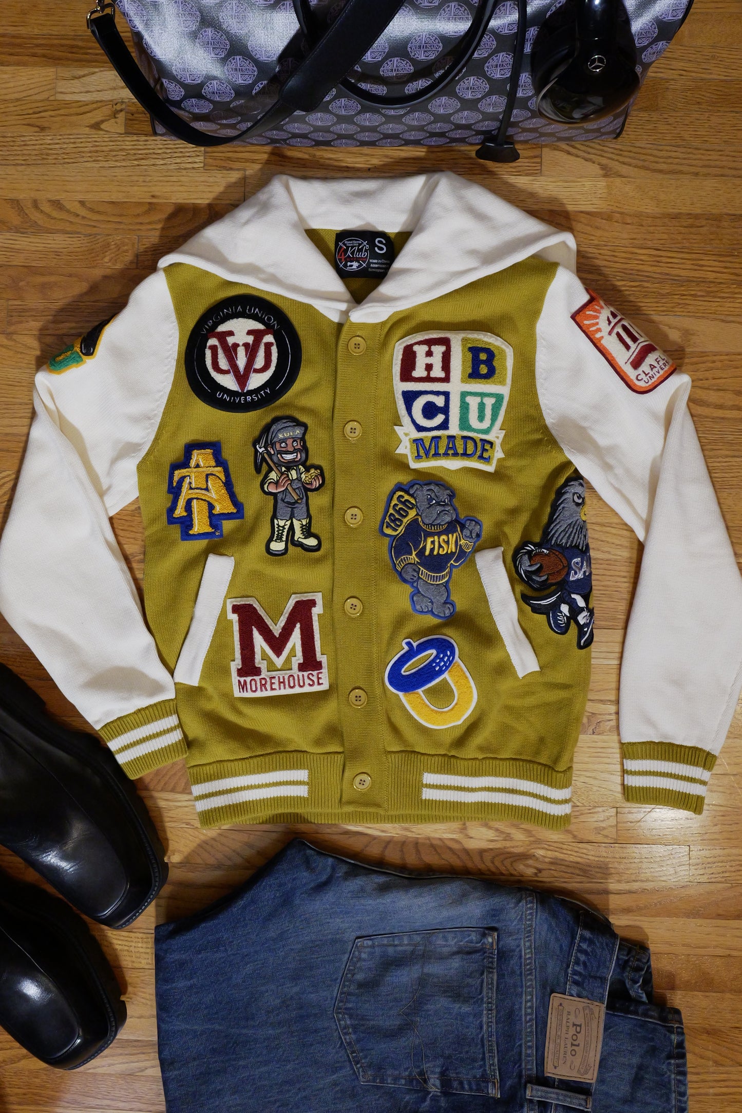 HBCU Patchwork Sweater (Unisex)