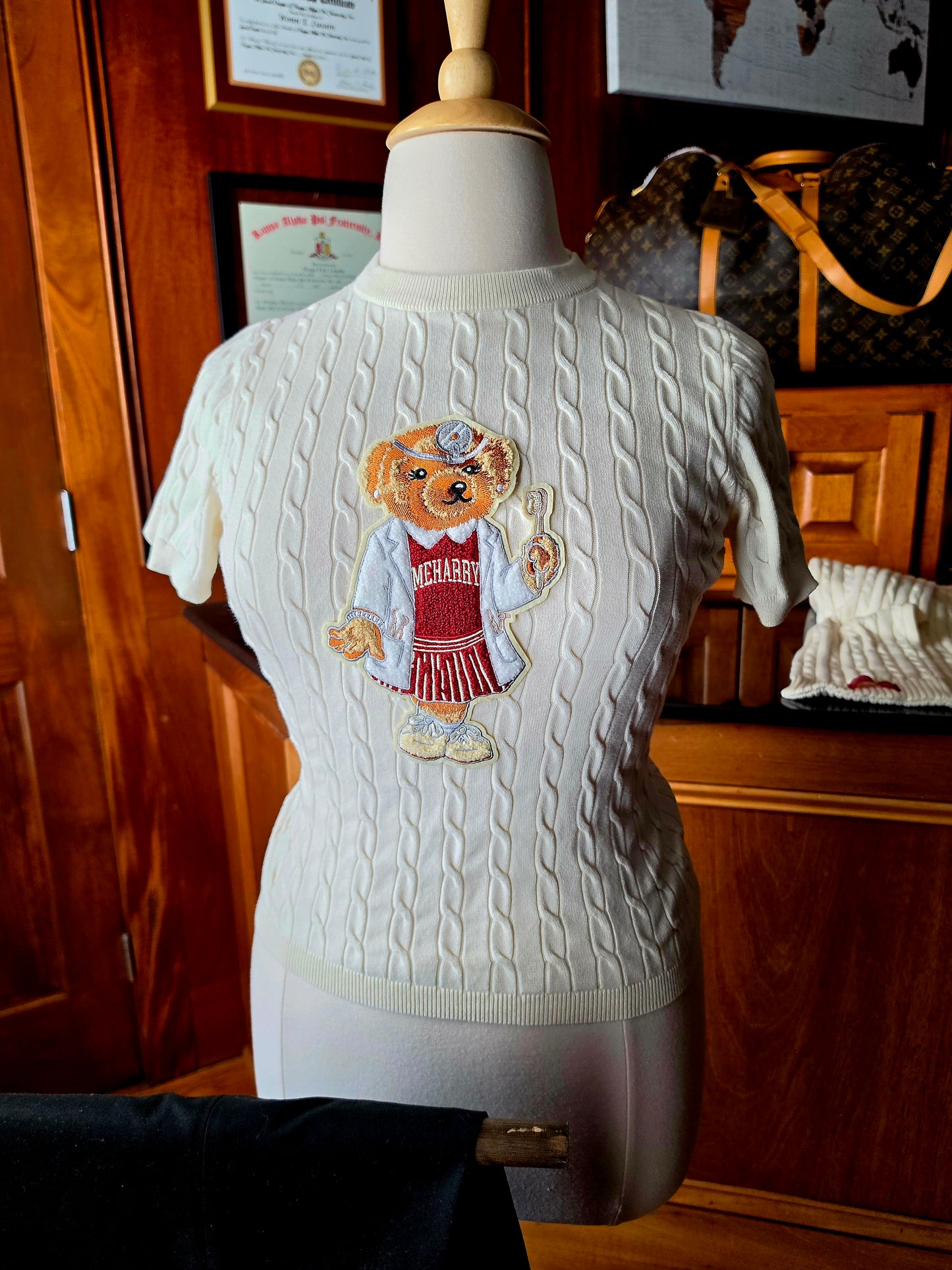 Meharry Dental Bear Short Sleeve