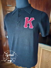 Load image into Gallery viewer, Crimson K / Black Polo