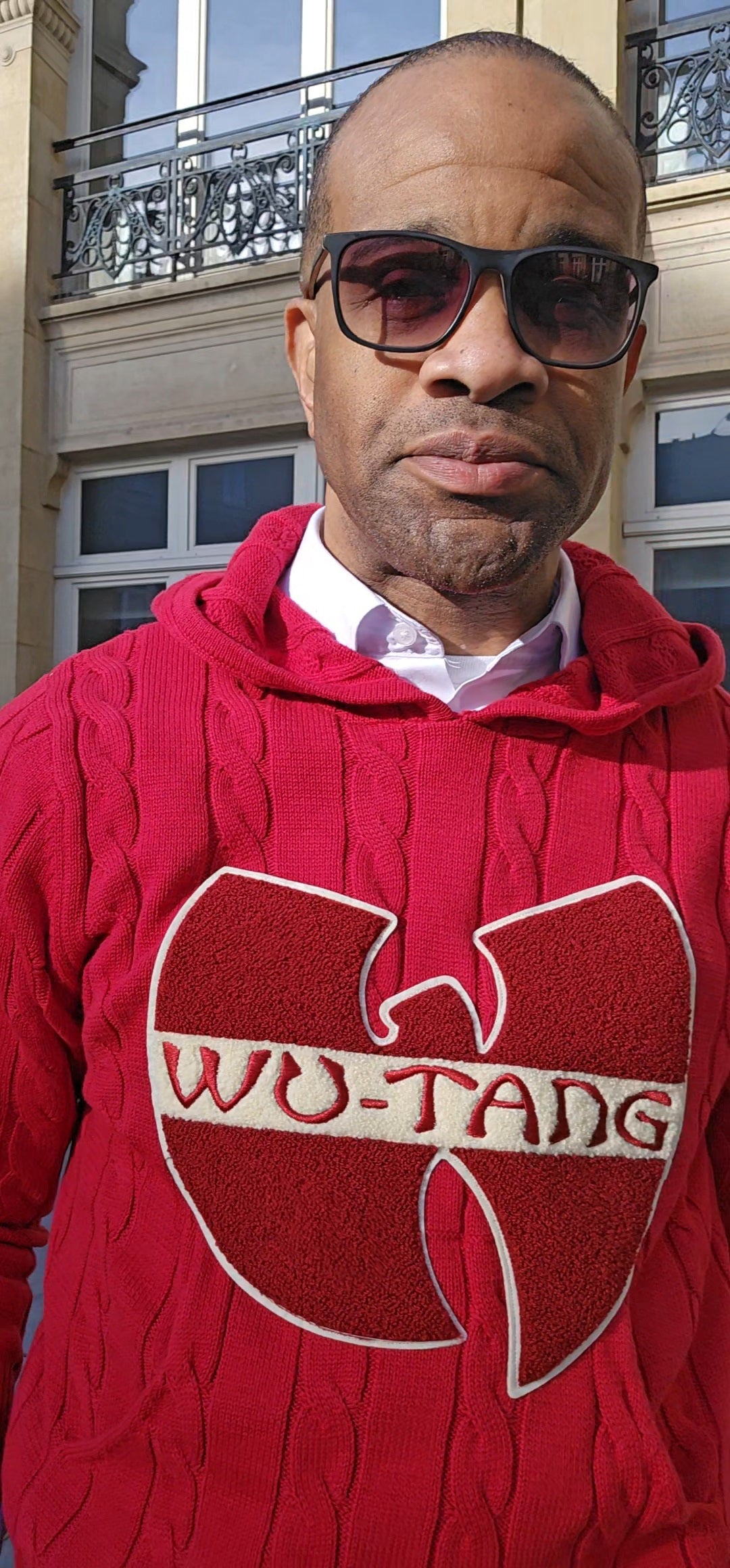 WU Cable Knit Hoodie