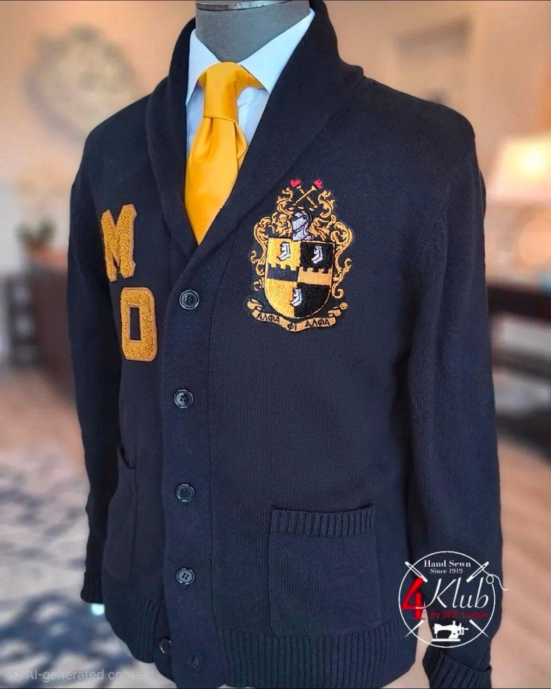 Alpha Cardigan (Personalized)