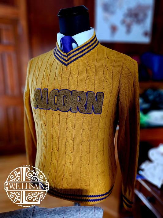 Alcorn Cable Vneck (Unisex)