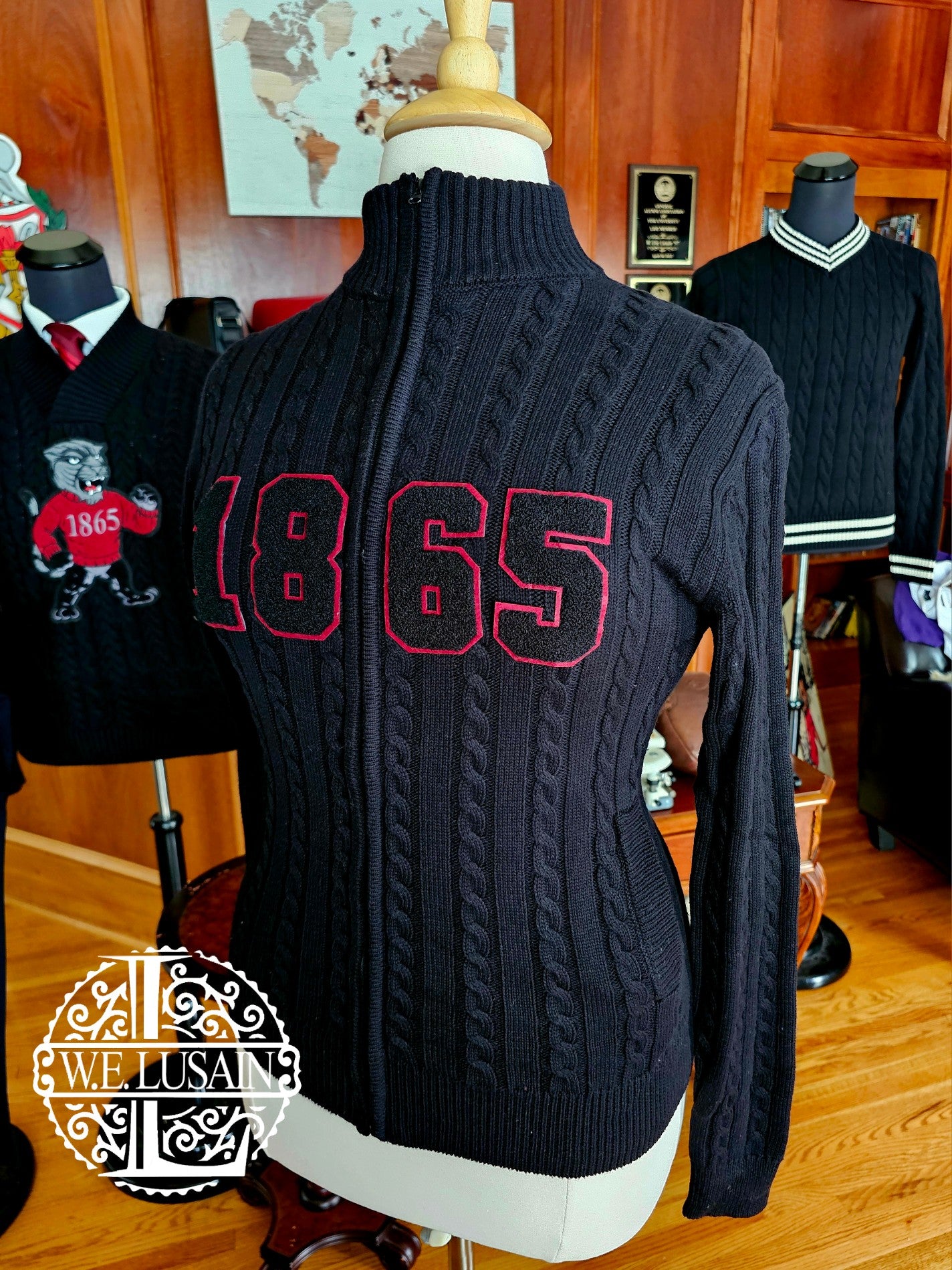 1865 Full Zip Cardigan (Unisex)