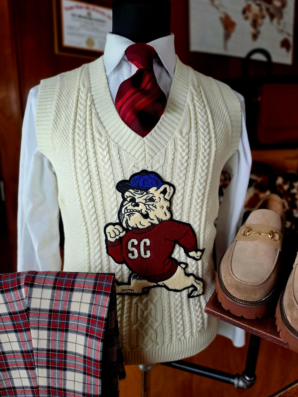 SCSU Cable Vest (Unisex)