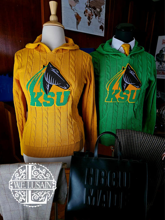 KSU Cable Hoodie (Unisex)