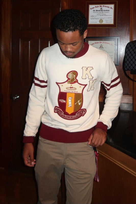 Nupe Cream Throwback Chapter Sweater