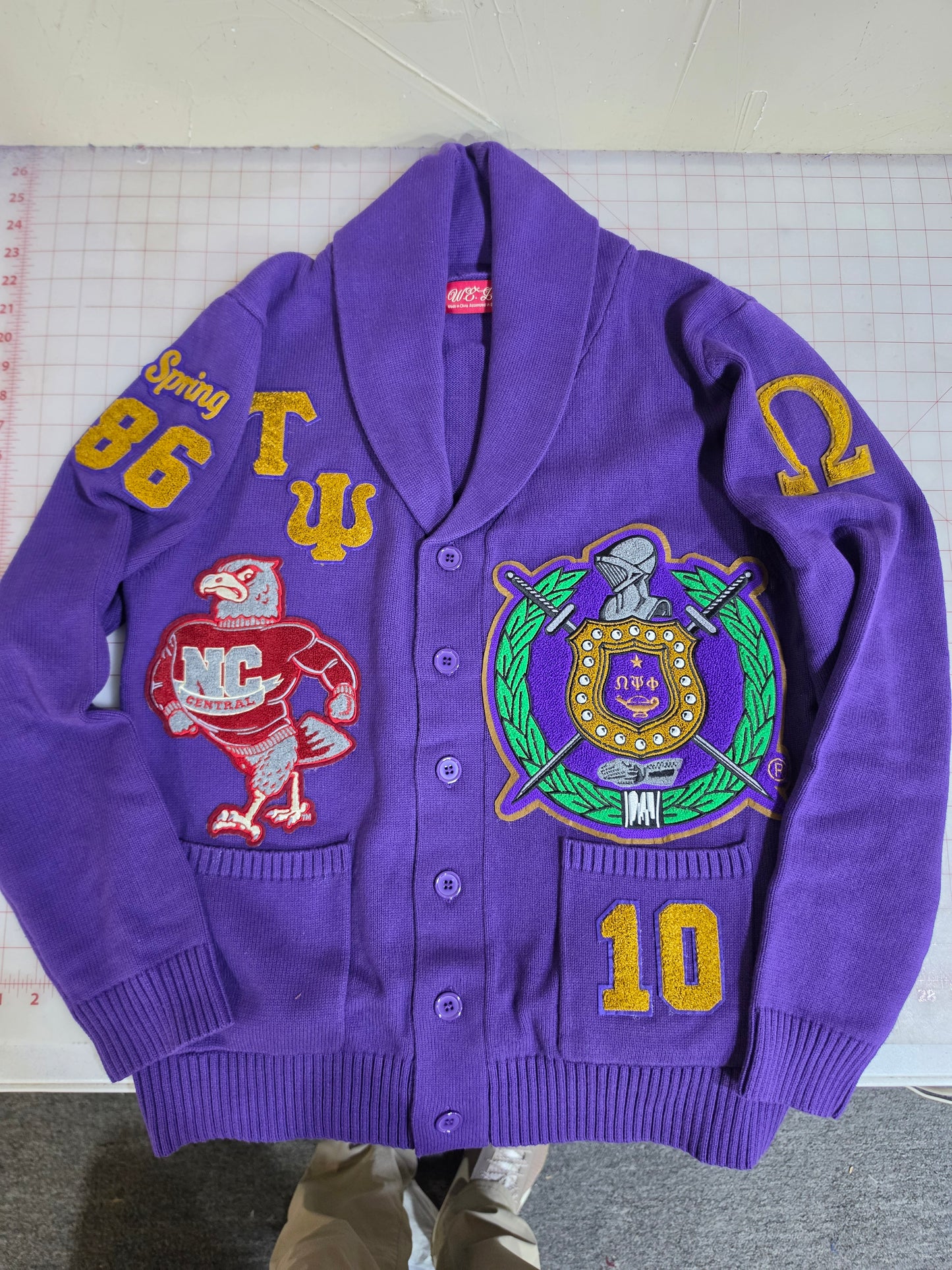 Omega Patchwork Cardigan
