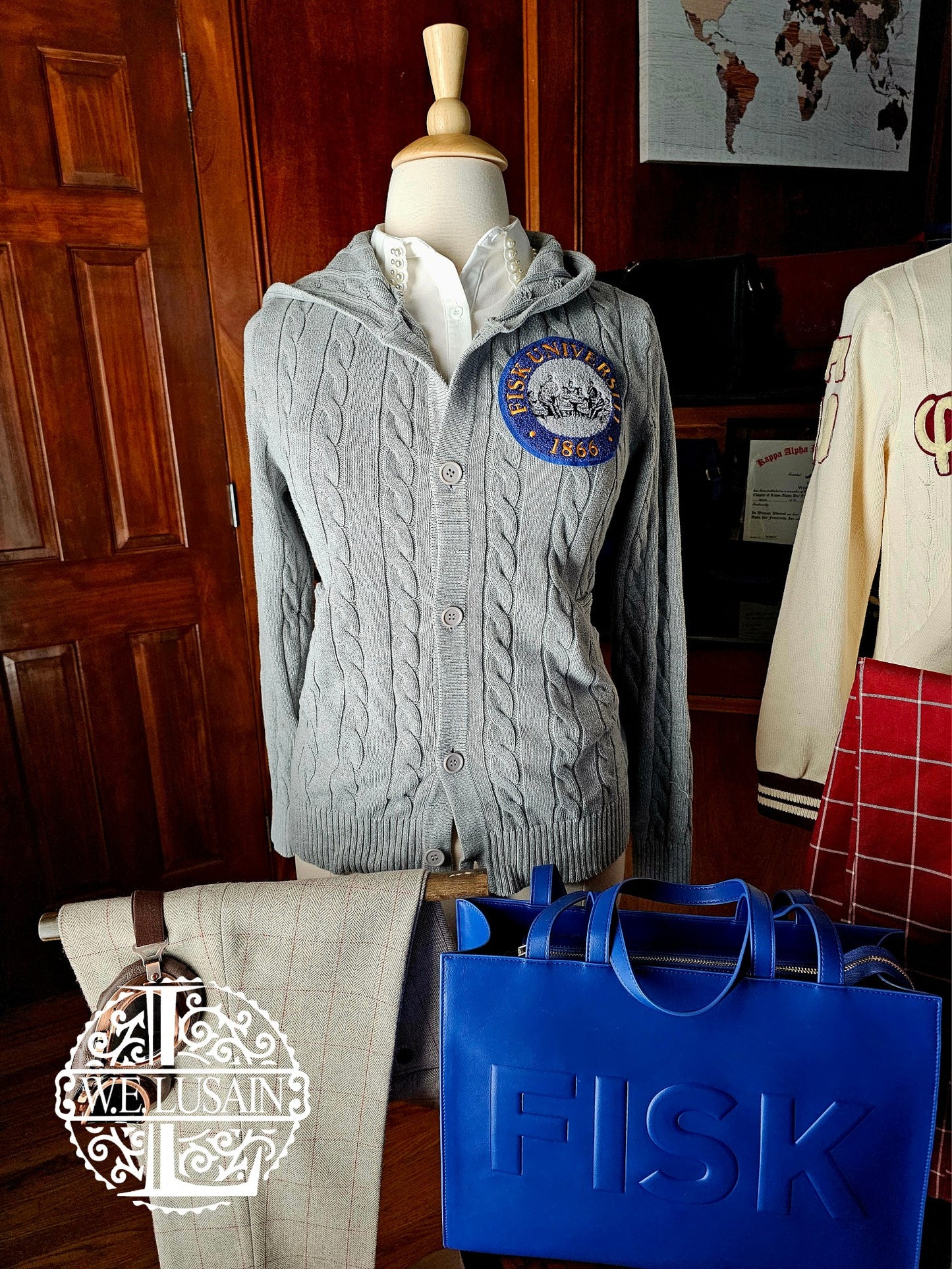 Fisk Hooded Cardigan