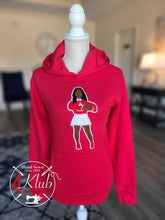 Load image into Gallery viewer, Diva Red Hoodie