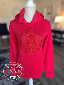 Delta All Red Hoodie