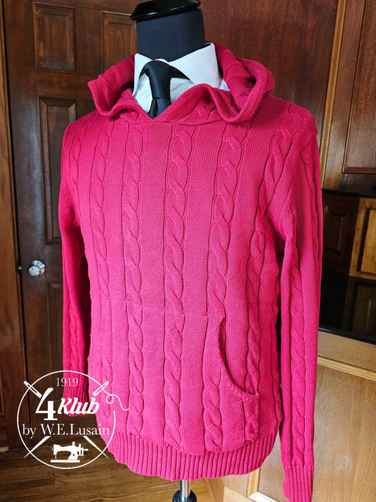 Unisex Cable Knit Hoodie (6 Colors)