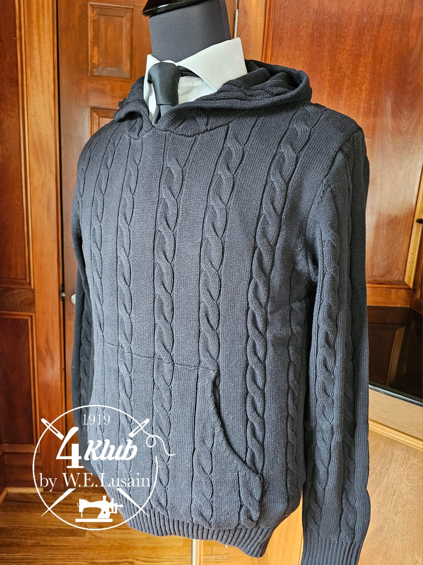 Unisex Cable Knit Hoodie (6 Colors)